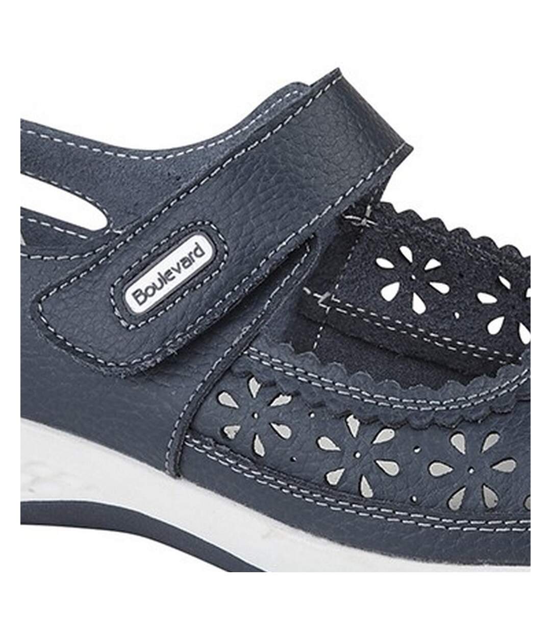 Boulevard - Chaussures ouvertes - Femme (Bleu marine) - UTDF1426
