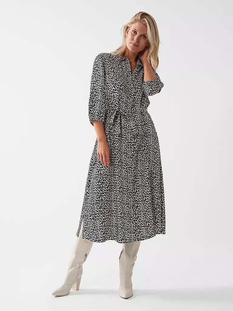 COMMA Midikleid  beige