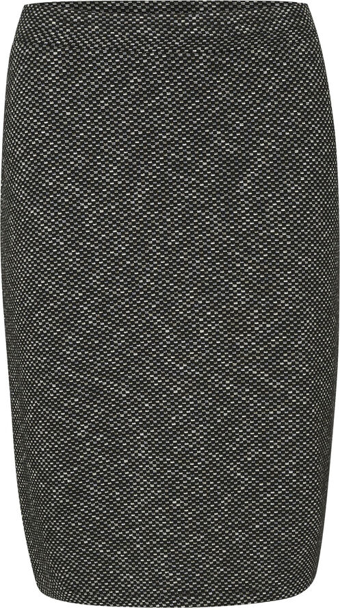 Kaffe KAtippie Skirt Black / chalk mini check