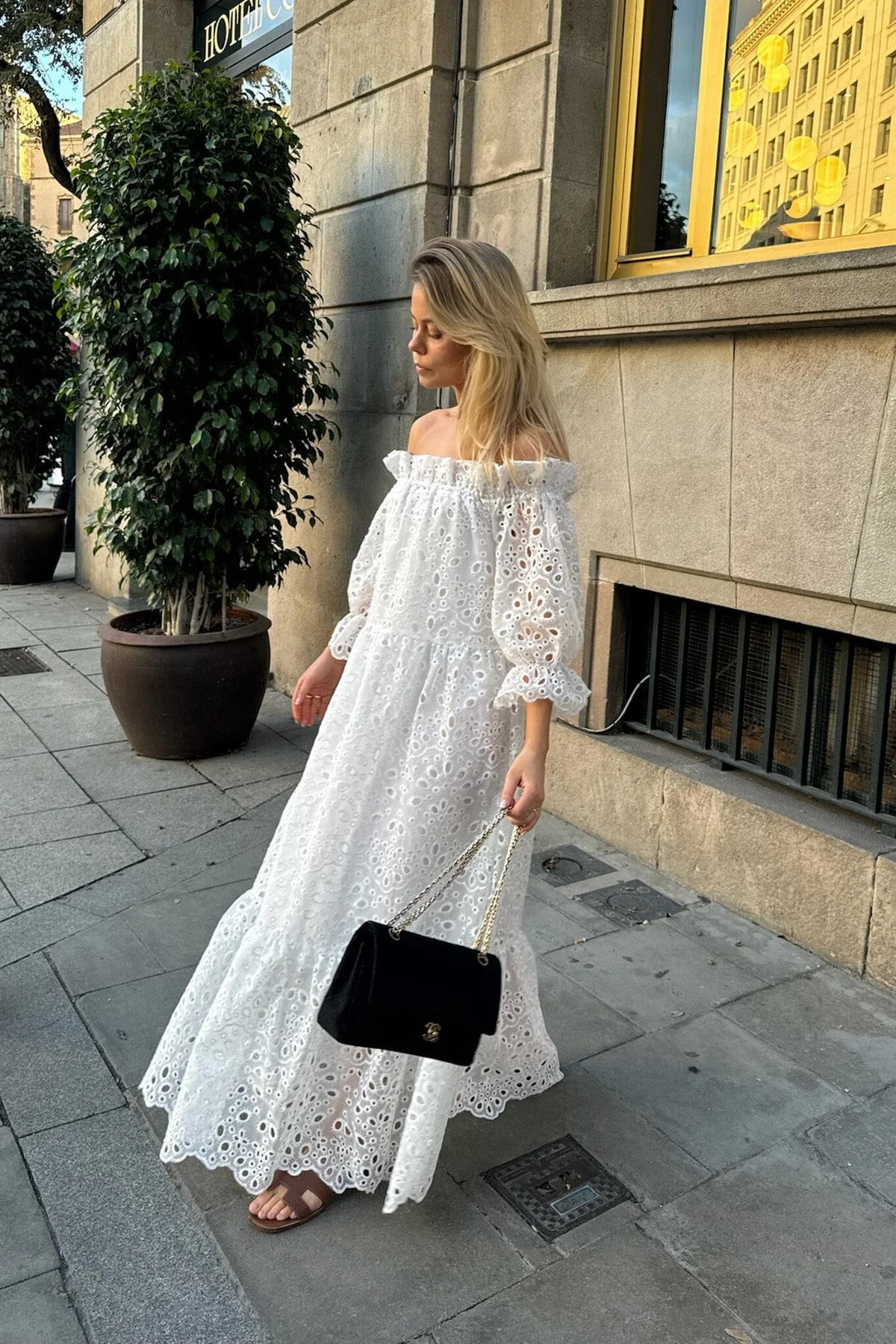 BYIC Sigridic Long Dress white white