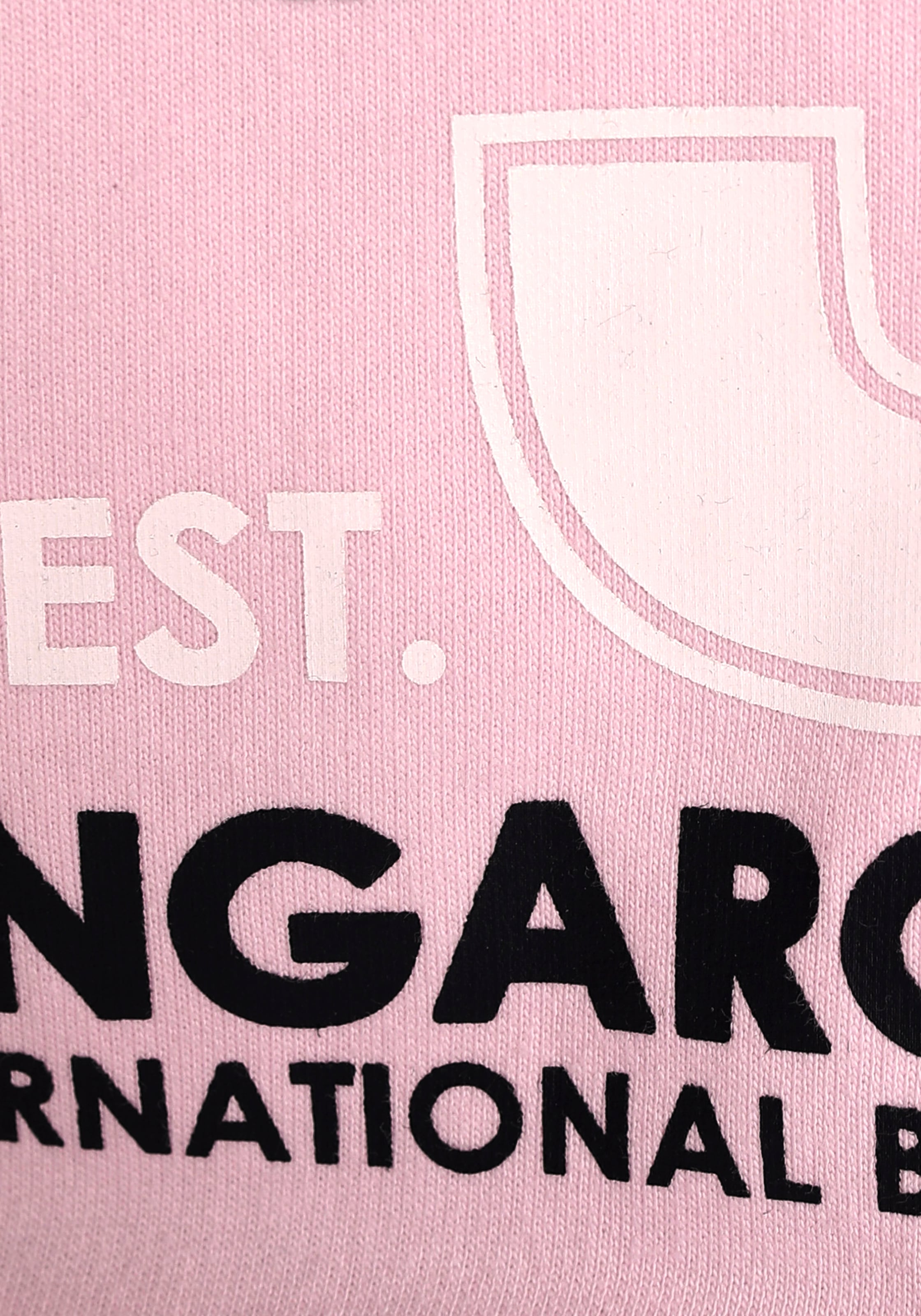 KangaROOS Kapuzensweatshirt »Kleine Mädchen«, Langarm,  hüftlange Basic-Passform,  stylischer Druck