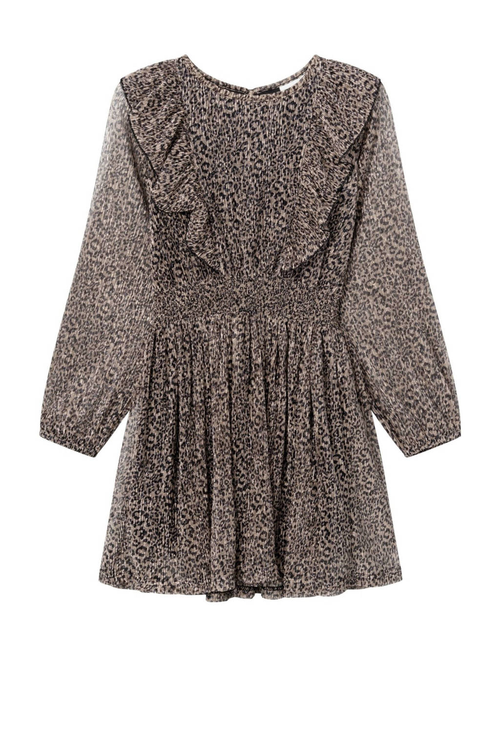 NAME IT midi jurk bruin