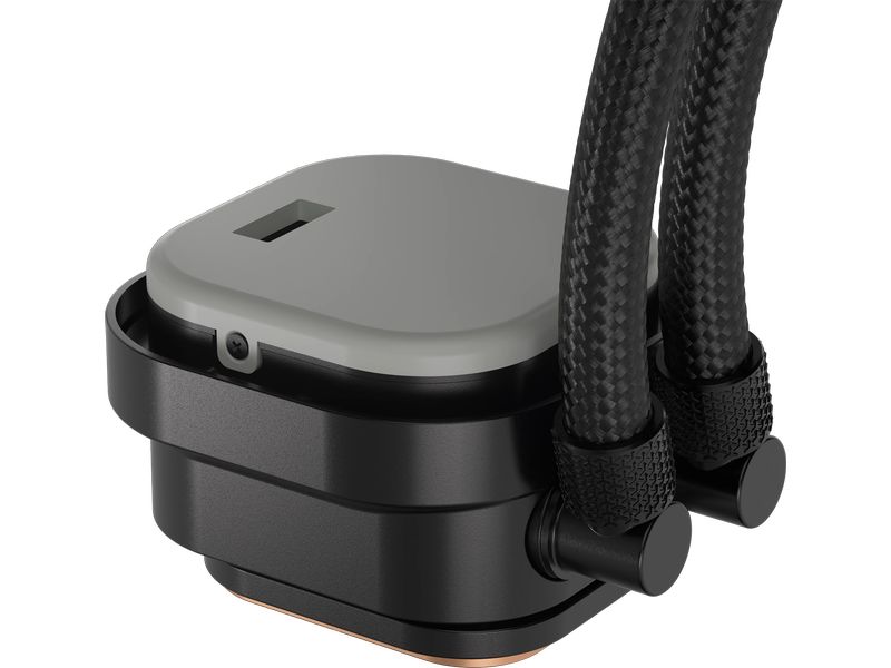 Corsair Wasserkühlung ICUE Link Titan 280 RX RGB Schwarz CPU-Flüssigkeitskühler mit RX140 RGB-Lüftern