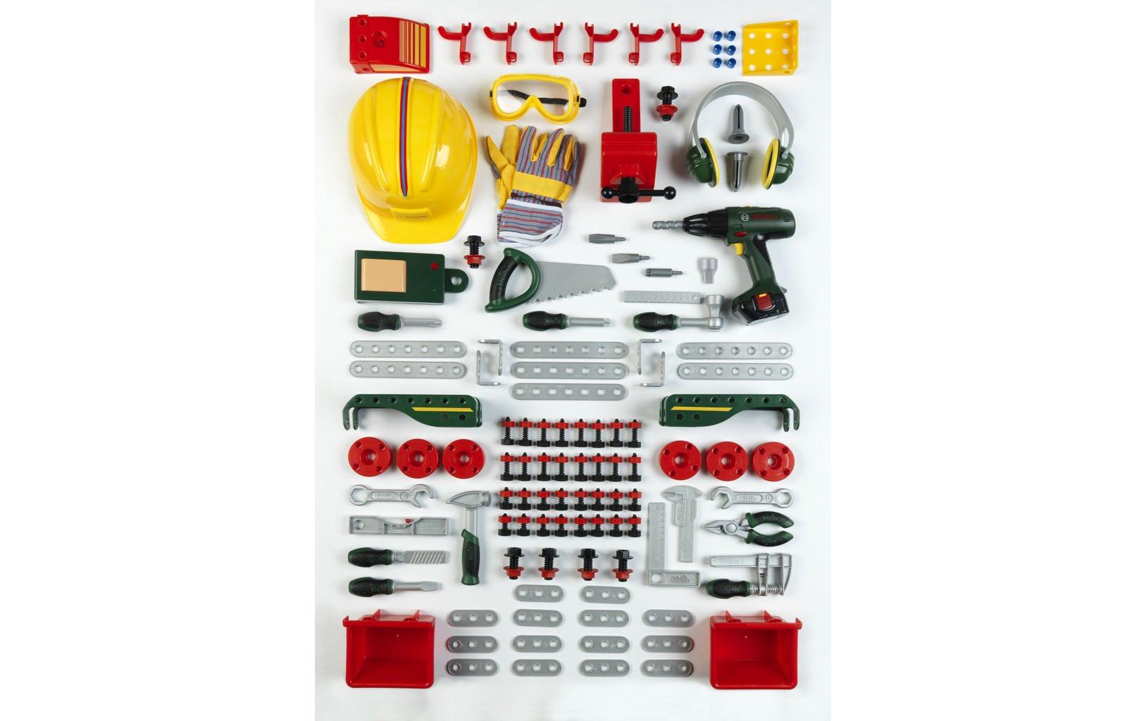 Handwerker BOSCH 150 - teilige Werkbank<br>Spielzeug-Werkstatt