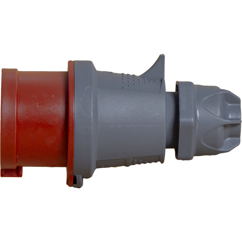 Power CEE stekker 5-polig 16A IP44 Rood