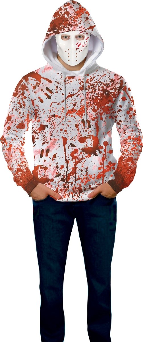 Rood Witte Trui Met Masker
