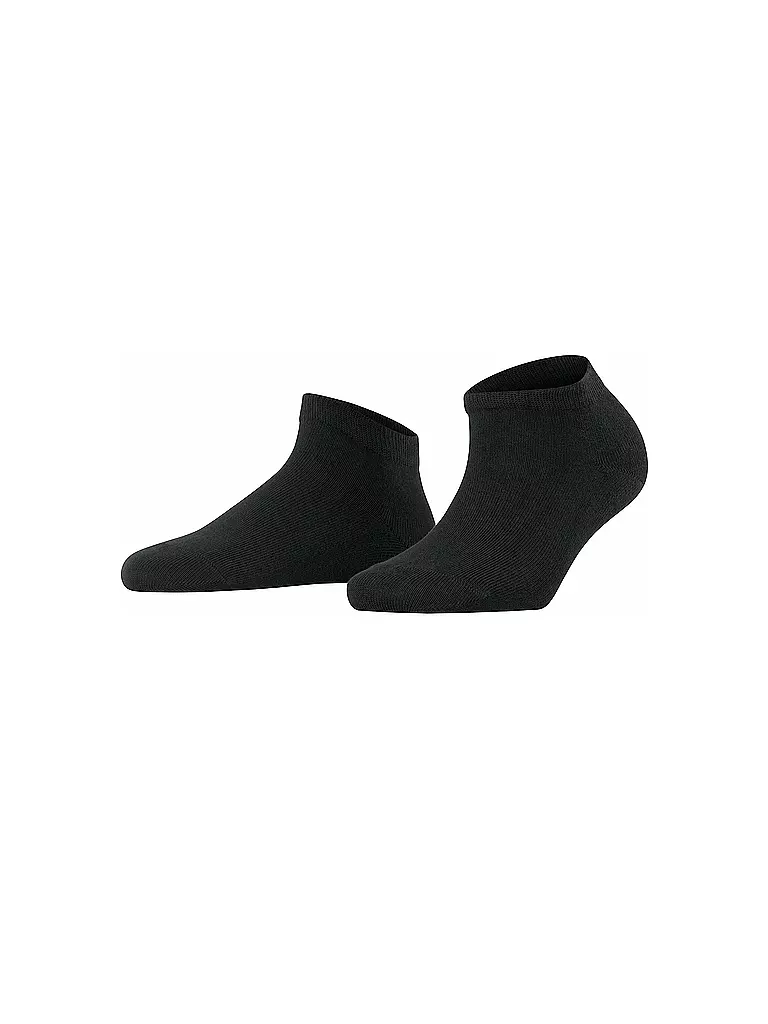 FALKE Sneakersocken Happy 2er Pkg black schwarz