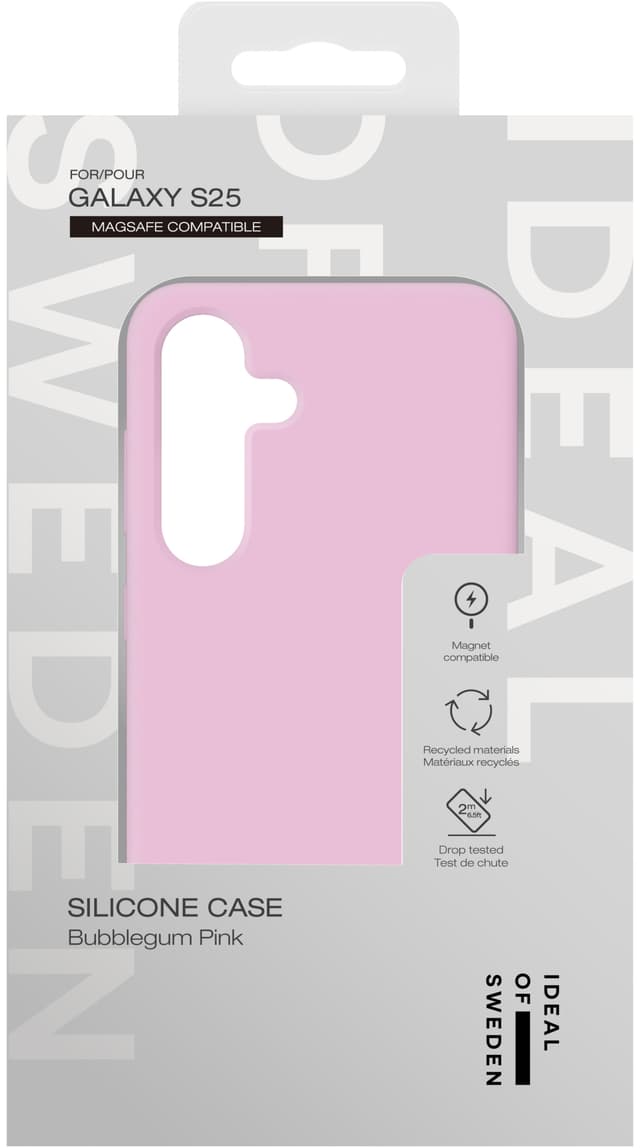 Ideal of Sweden Samsung Galaxy S25 Silikone MagSafe etui (pink)