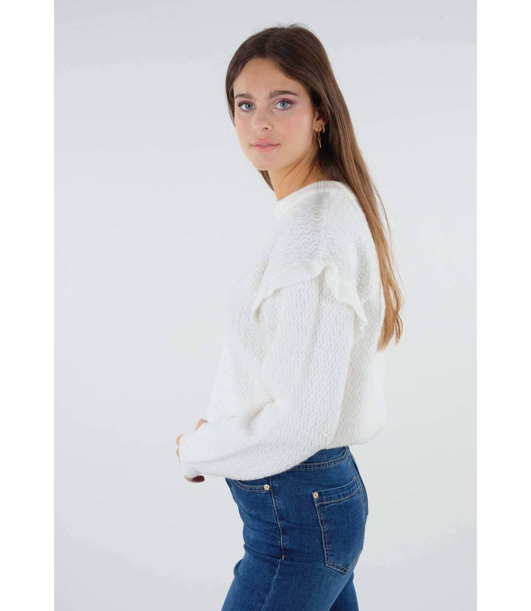 Pull en maille fantaisie JOLANE