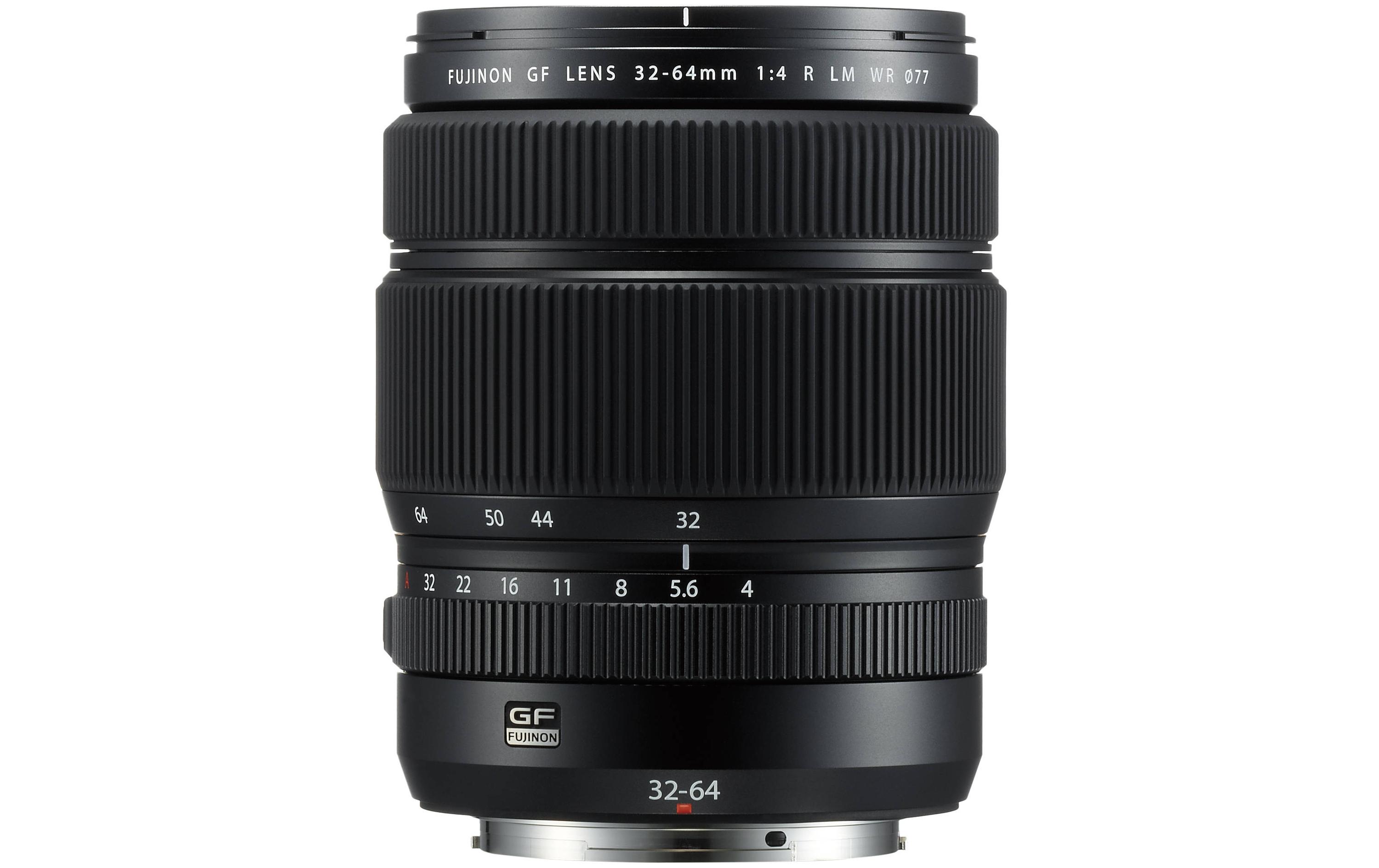 Zoomobjektiv GF 32-64mm F/4 R LM WR Fujifilm G-Mount<br>Standard-Zoomobjektiv für das Mittelformat von Fujifilm