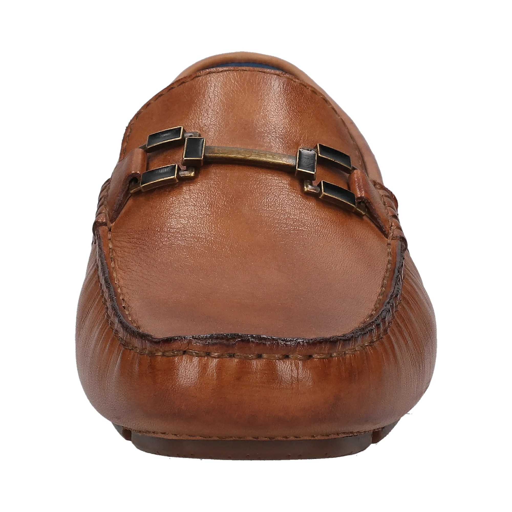 Leder Mokassin cognac