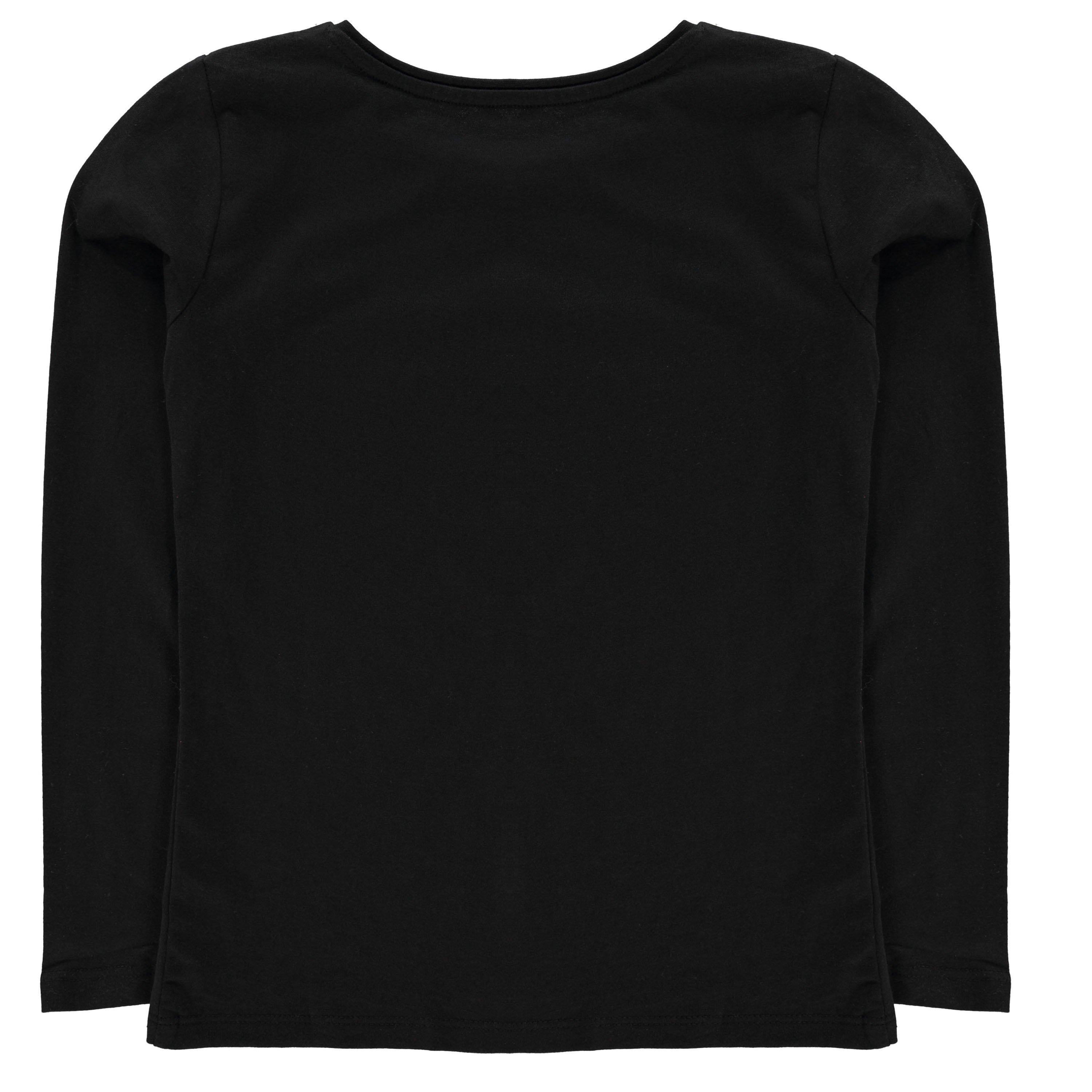 Guess Long Sleeve Logo T Shirt