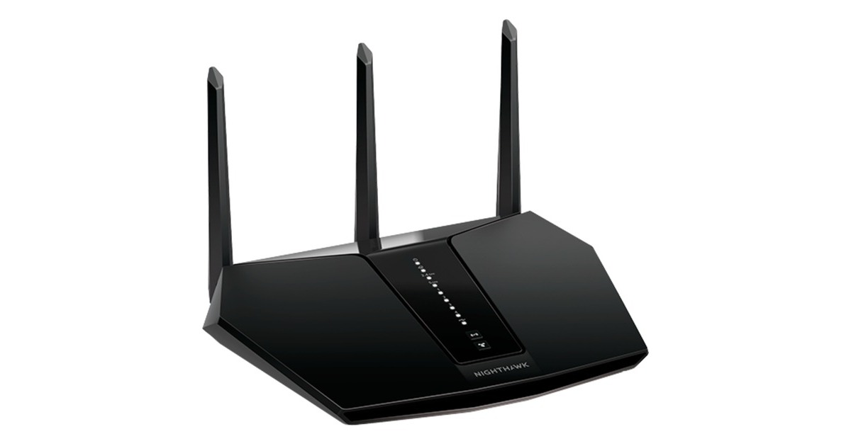 NetgearNighthawk AX 5-Stream WiFi 6 Router  (Zwart)