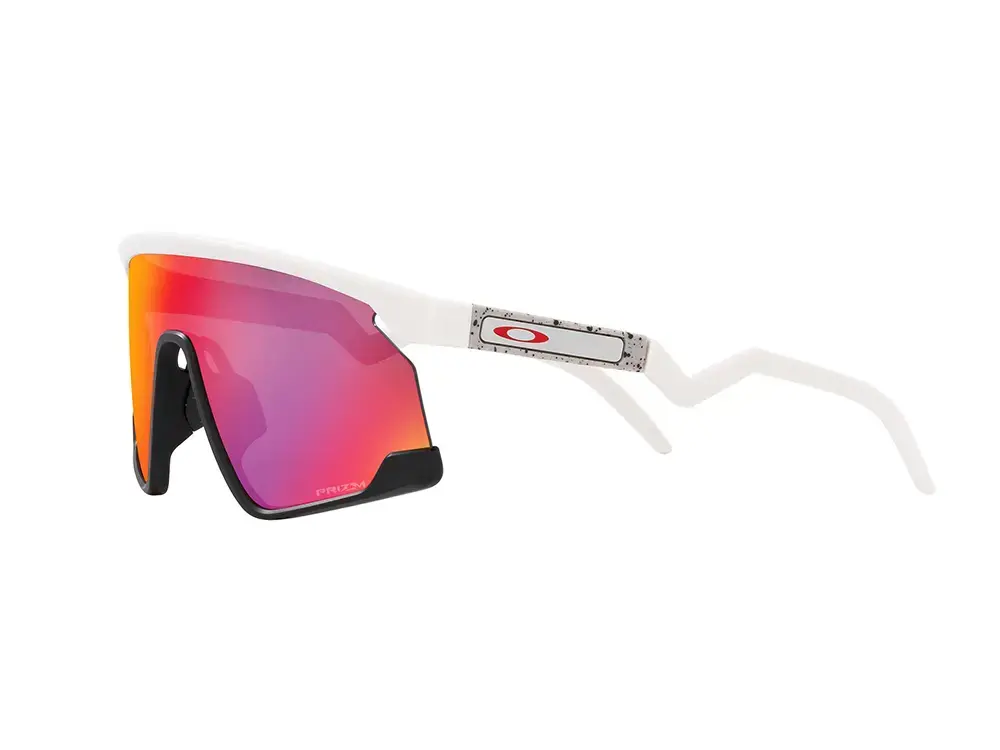 Oakley Bxtr Sport Zonnebril Prizm Road Lens Mat Wit
