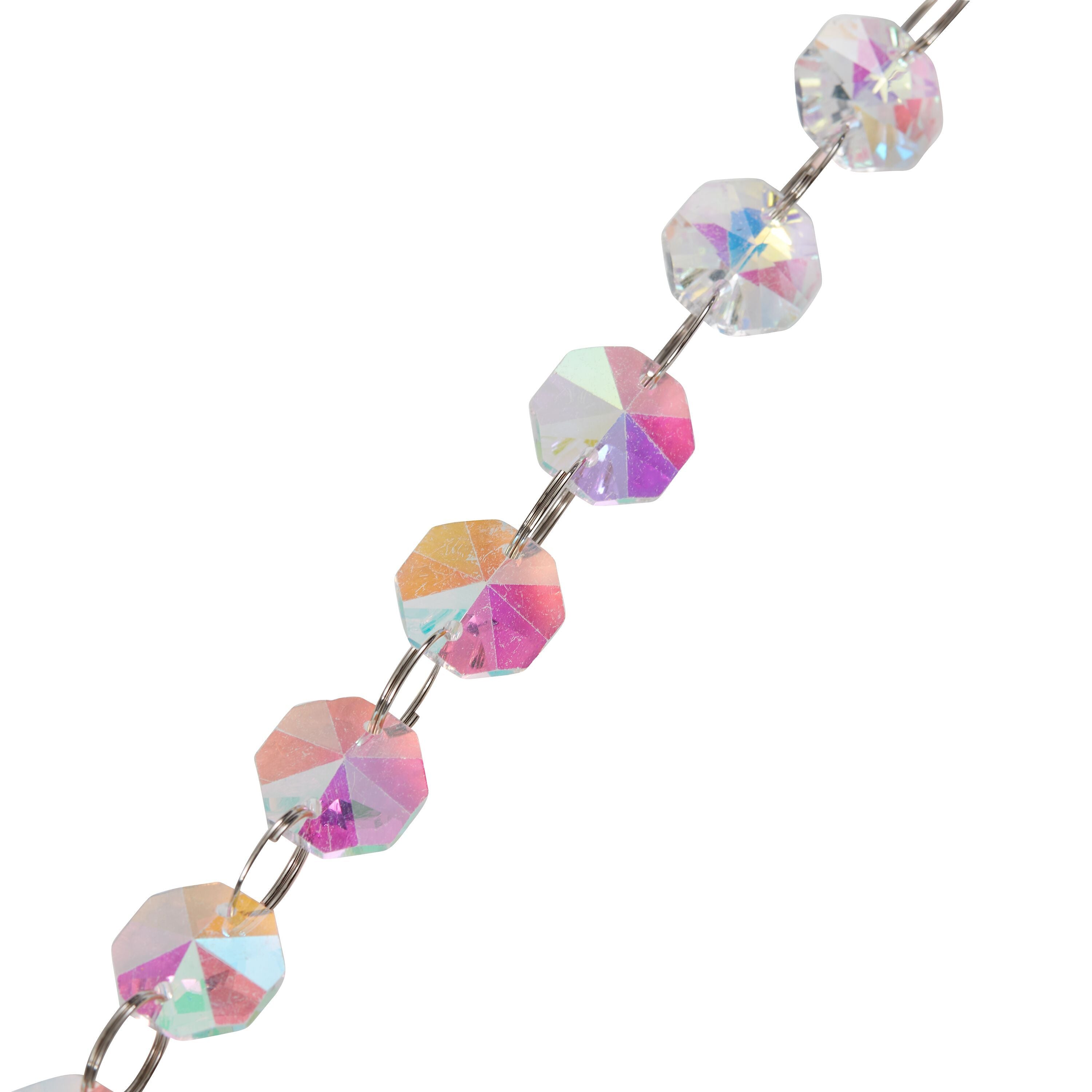 IRIS Girlande Glas - Irisierend / L: 200 cm