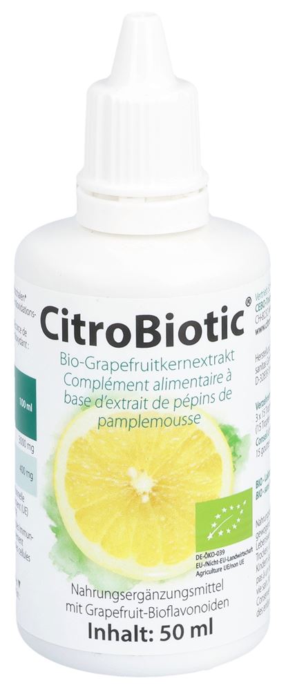 CITROBIOTIC Grapefruitkern Extrakt liq Bio 50 ml