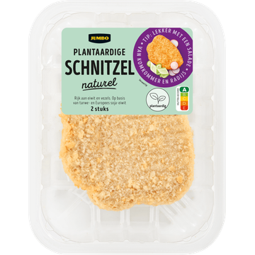 Jumbo Plantaardige Schnitzel Naturel 2 Stuks 200 g