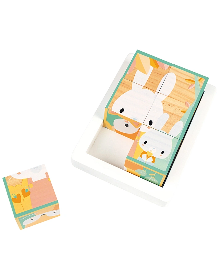 Puzzle-Würfel PURE – TIERE