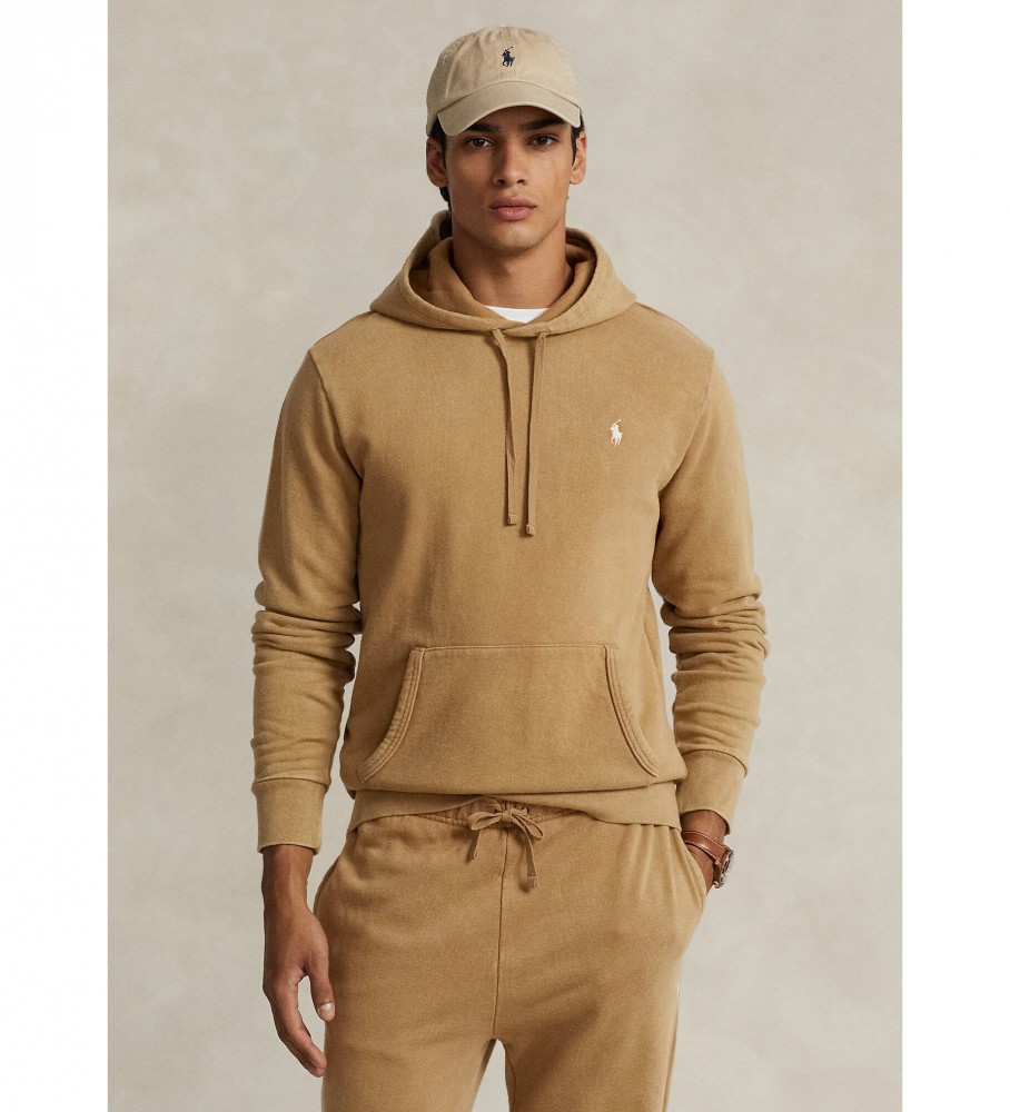 Moletom marrom felpudo Ralph Lauren