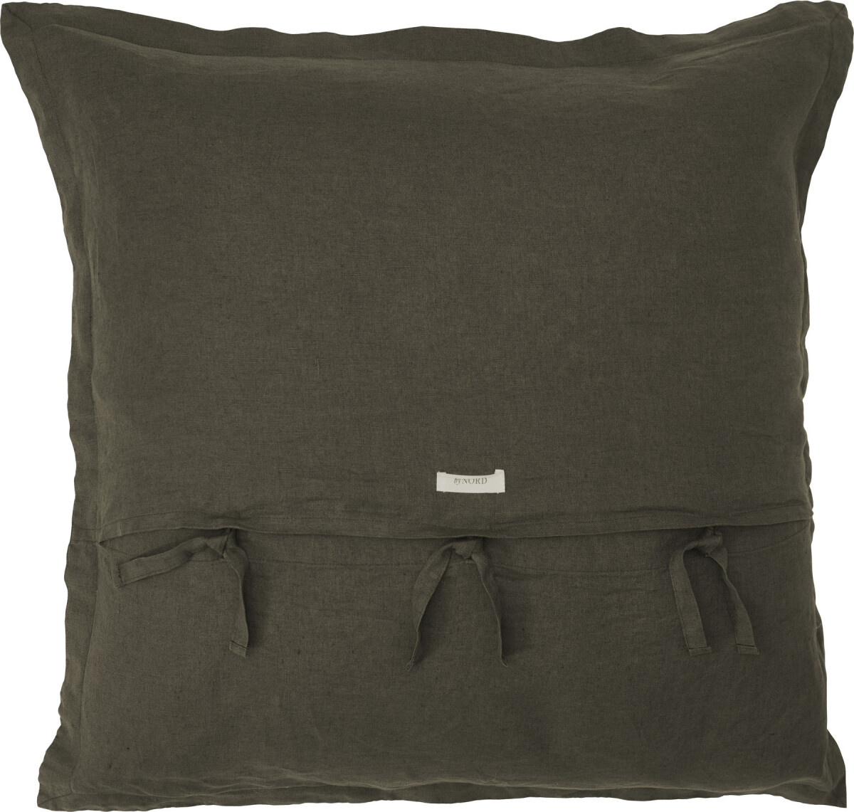 By Nord - Pudebetræk - Gunhild - Hør - Bark - 60X60 CM