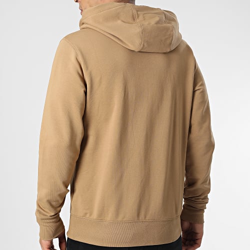 Sweat Zippé Capuche 1985 Zip Through 9577 Camel