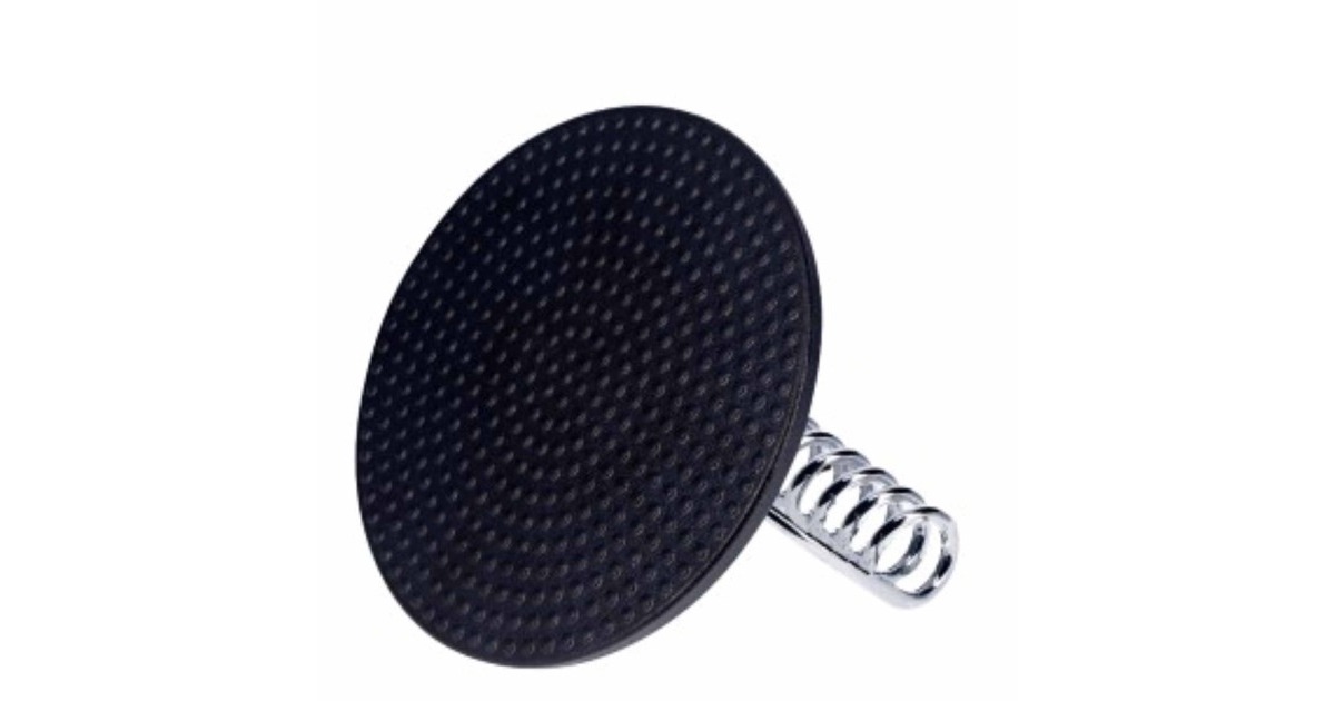 VictoriaBurger press 16,5 cm, Seasoned pers  (Zwart/zilver, Color packaging)