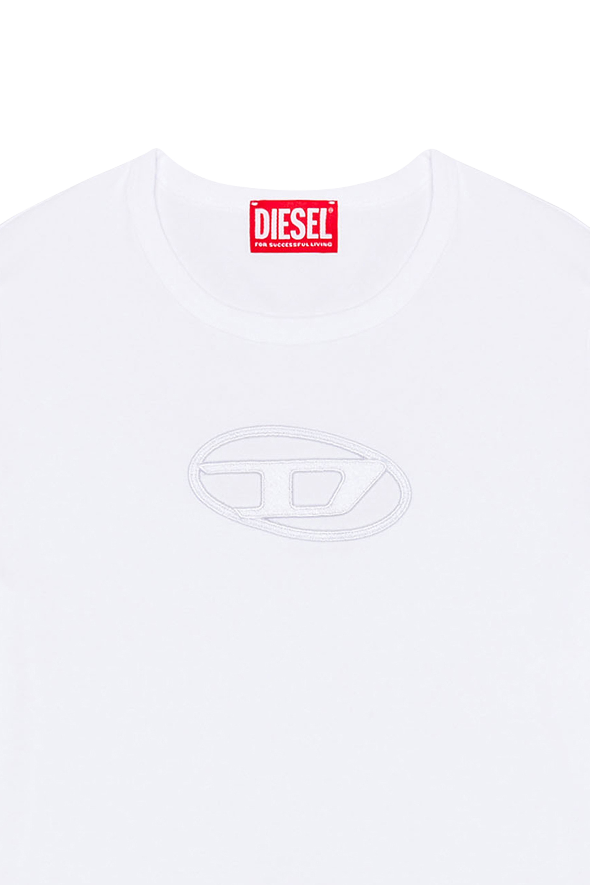 DIESEL T-shirt T-ANGIE T-SHIRT Blanc