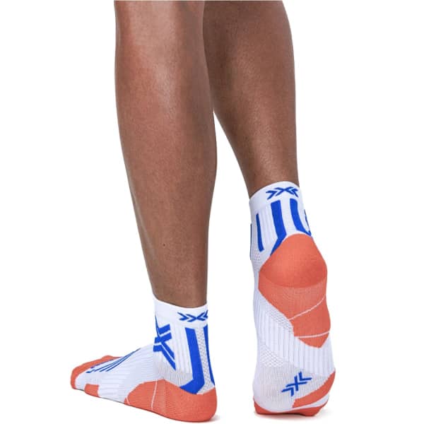 Chaussette running X-SOCKS RUN EXPERT ANKLE WHITE/ORANGE/TWYCE BLUE