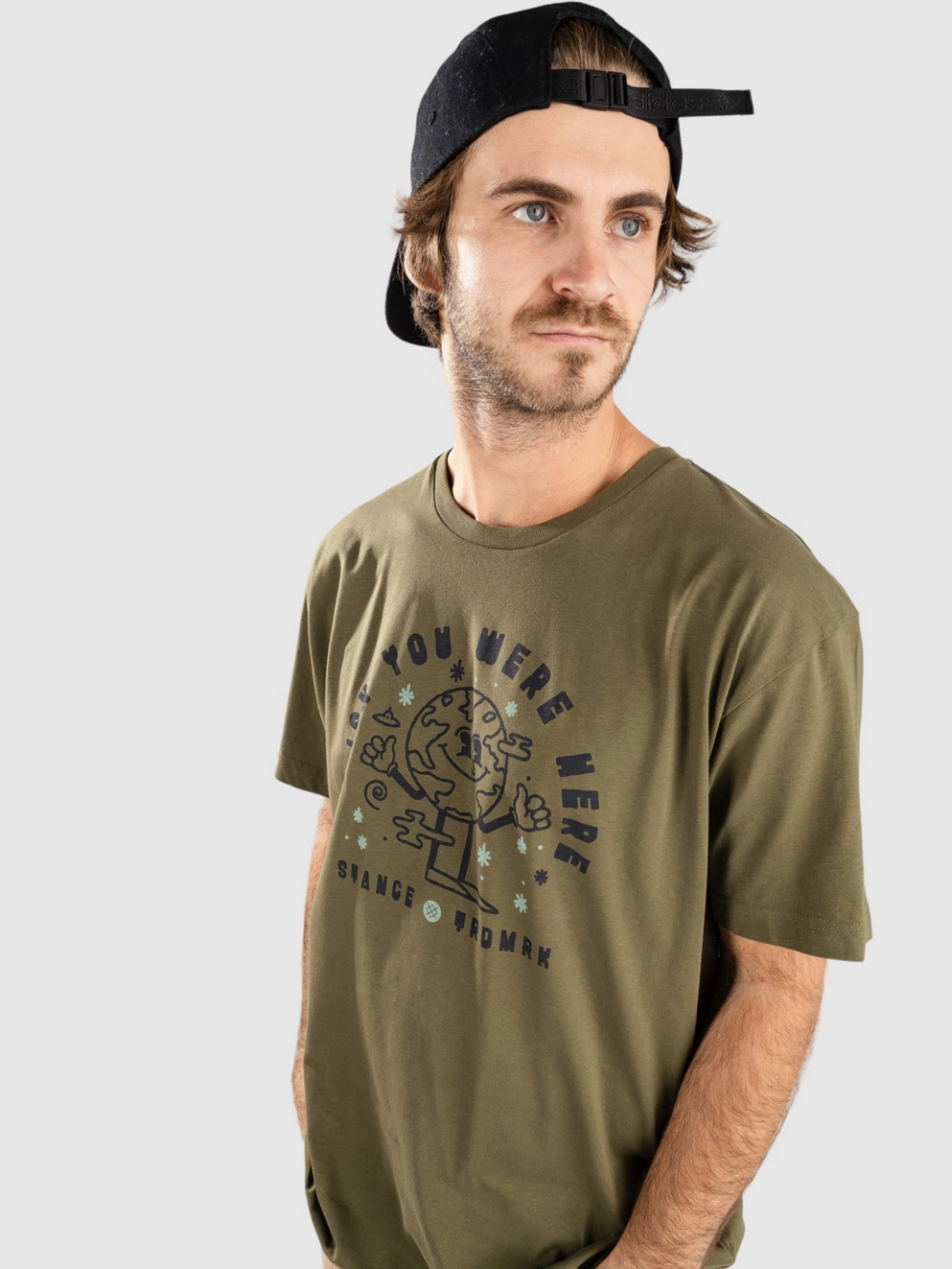 Stance Galaxy T-Shirt army