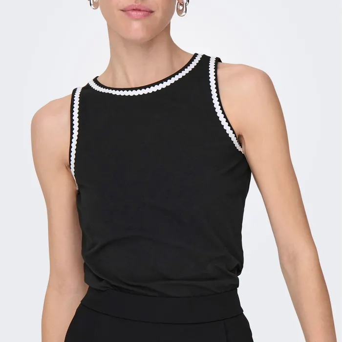 JDY Erin Sleeveless Contrast Tanktop Dames