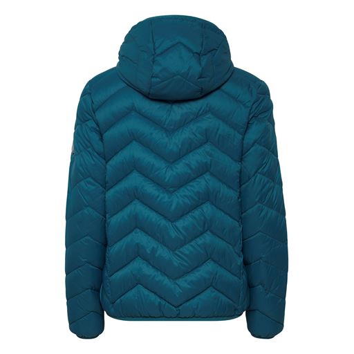Fransa Kort Dunjakke, Blue Coral, XL
