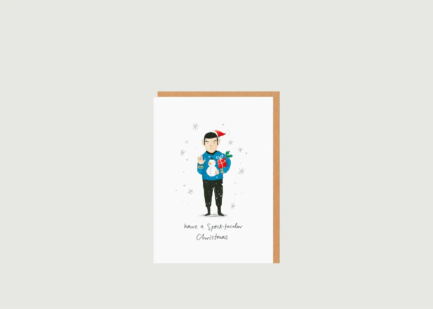 Carte Spock Tacular Christmass OHH DEER