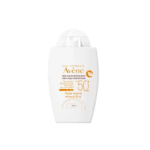 Soins Solaires - Peaux intolérantes - Fluide minéral SPF 50+ - 40ml