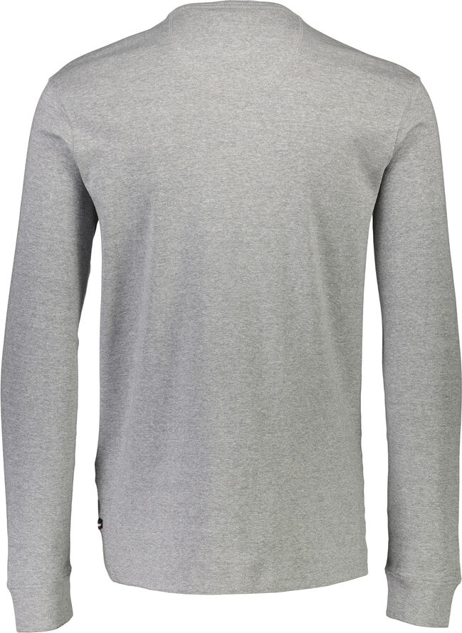 Lindbergh Solid granddad L/S Grå