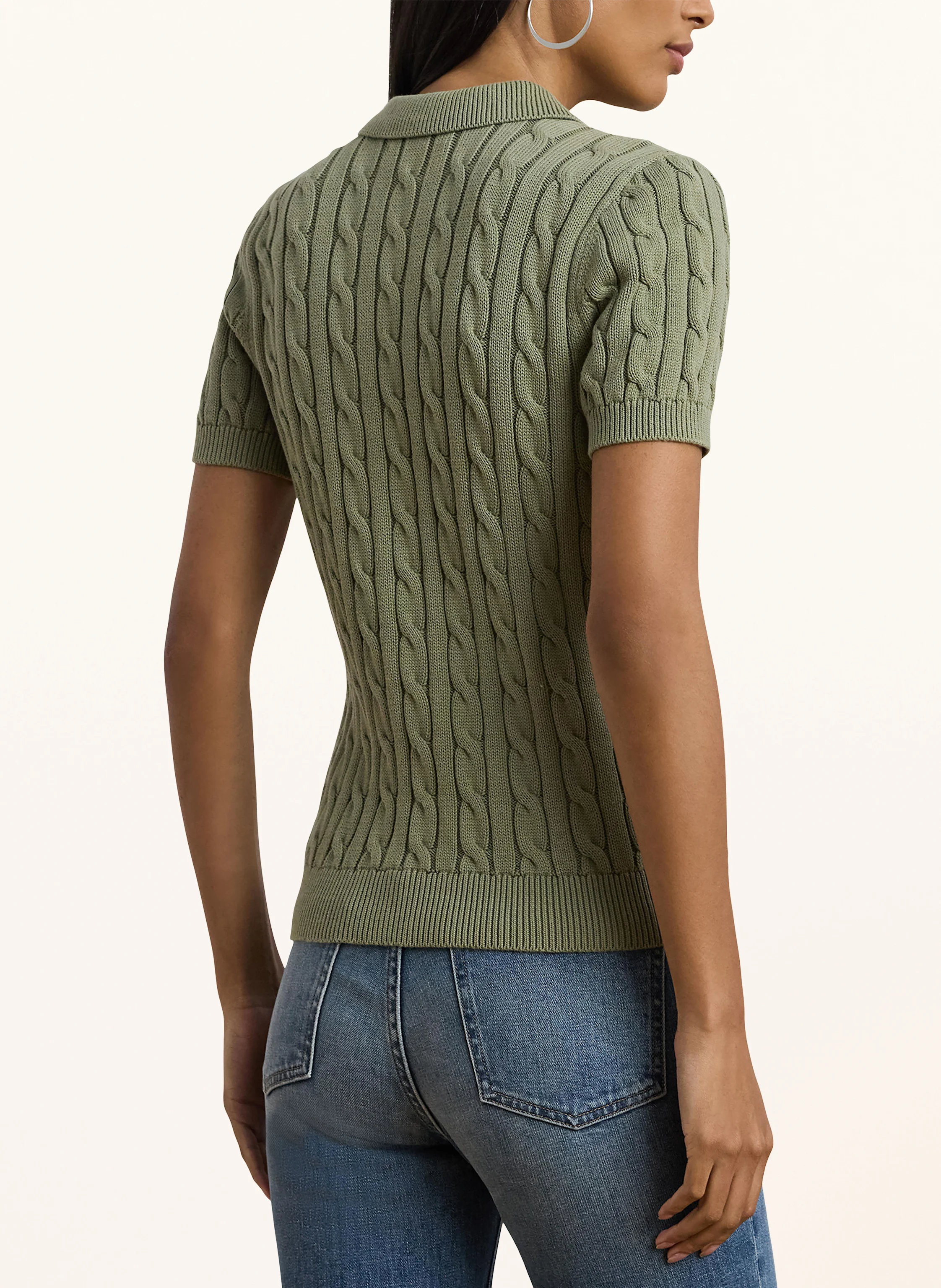 LAUREN RALPH LAUREN Strick-Poloshirt