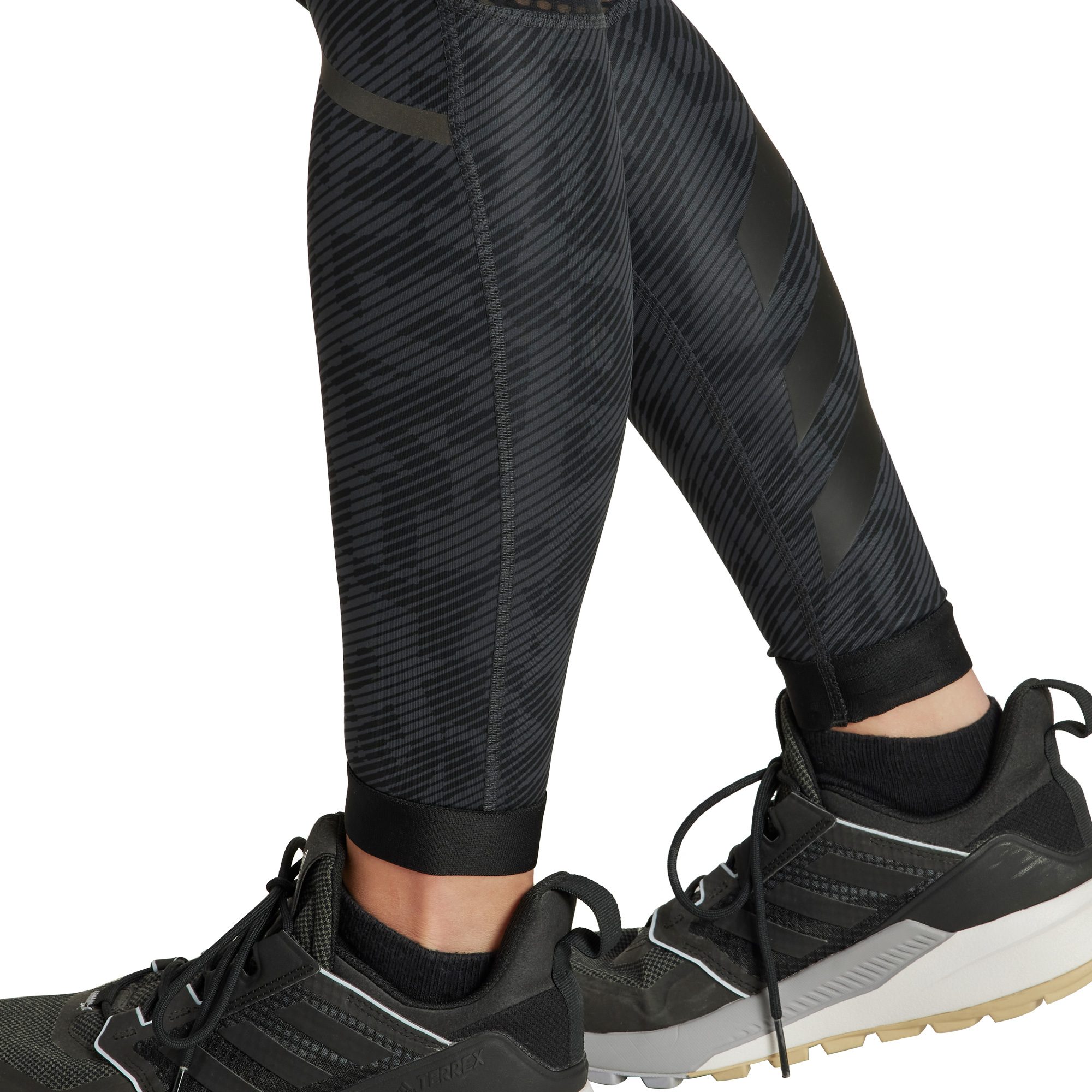adidas TERREX Terrex Agravic Trailrunning-Tights Damen carbon