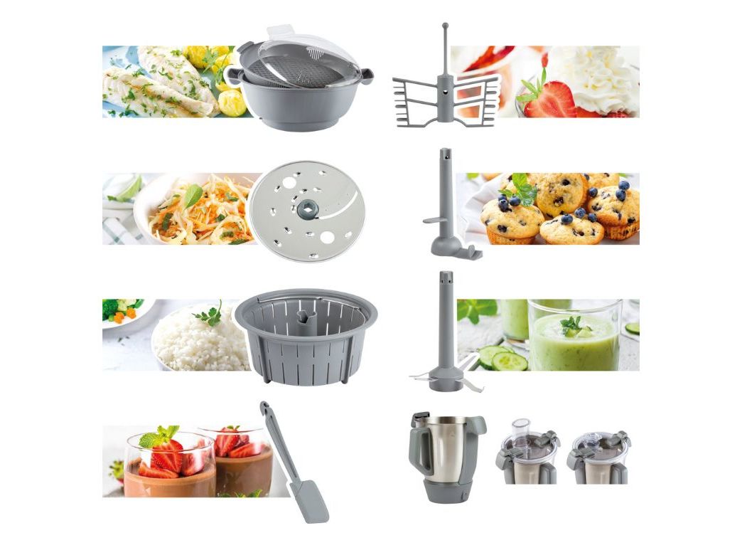 ROBOT DE COZINHA QILIVE VERYCHEF - 12 FUNÇÕES 4.5 LT