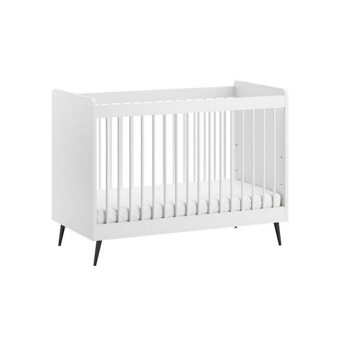 Chambre TRIO Lit 60x120 Commode Armoire BLANCA - VOX