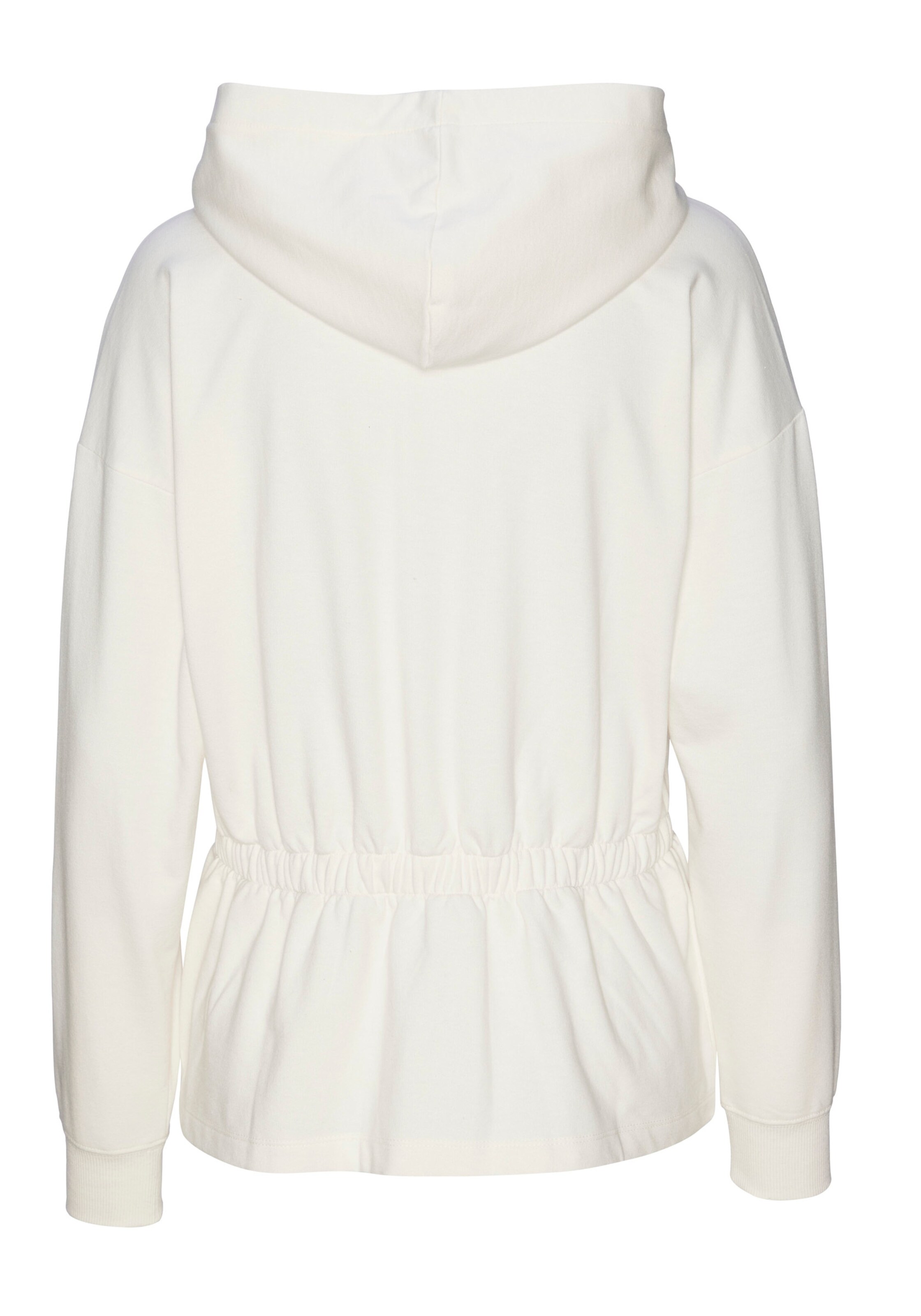 LASCANA Sweatjacke in ecru