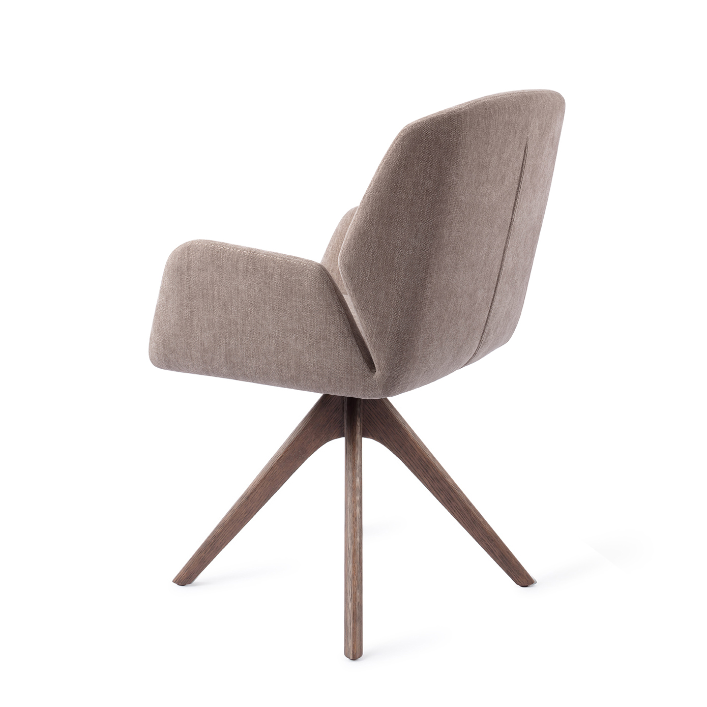 Eetkamerstoel Myoko revolve walnut greystones