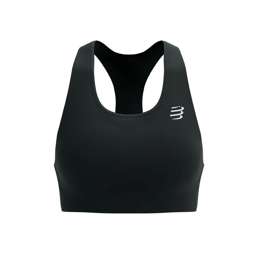 Compressport Feelfree Seamless Sportbeha Zwart