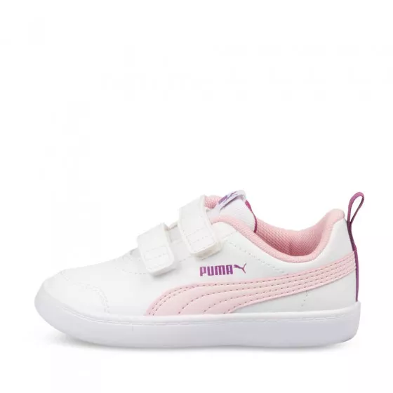 Baskets BLANC PUMA Courtflex V2 V Inf