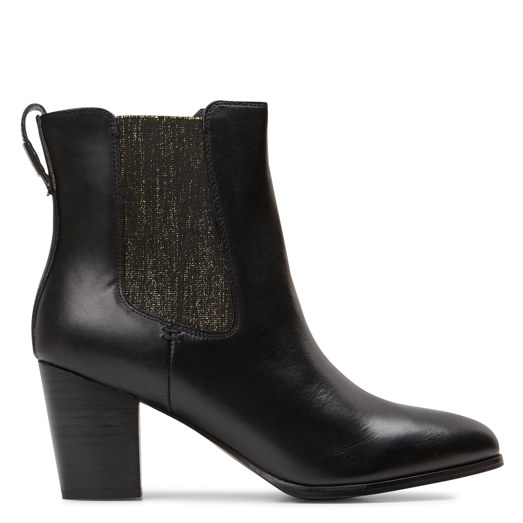 MELUZINE - Bottines en cuir | Noir