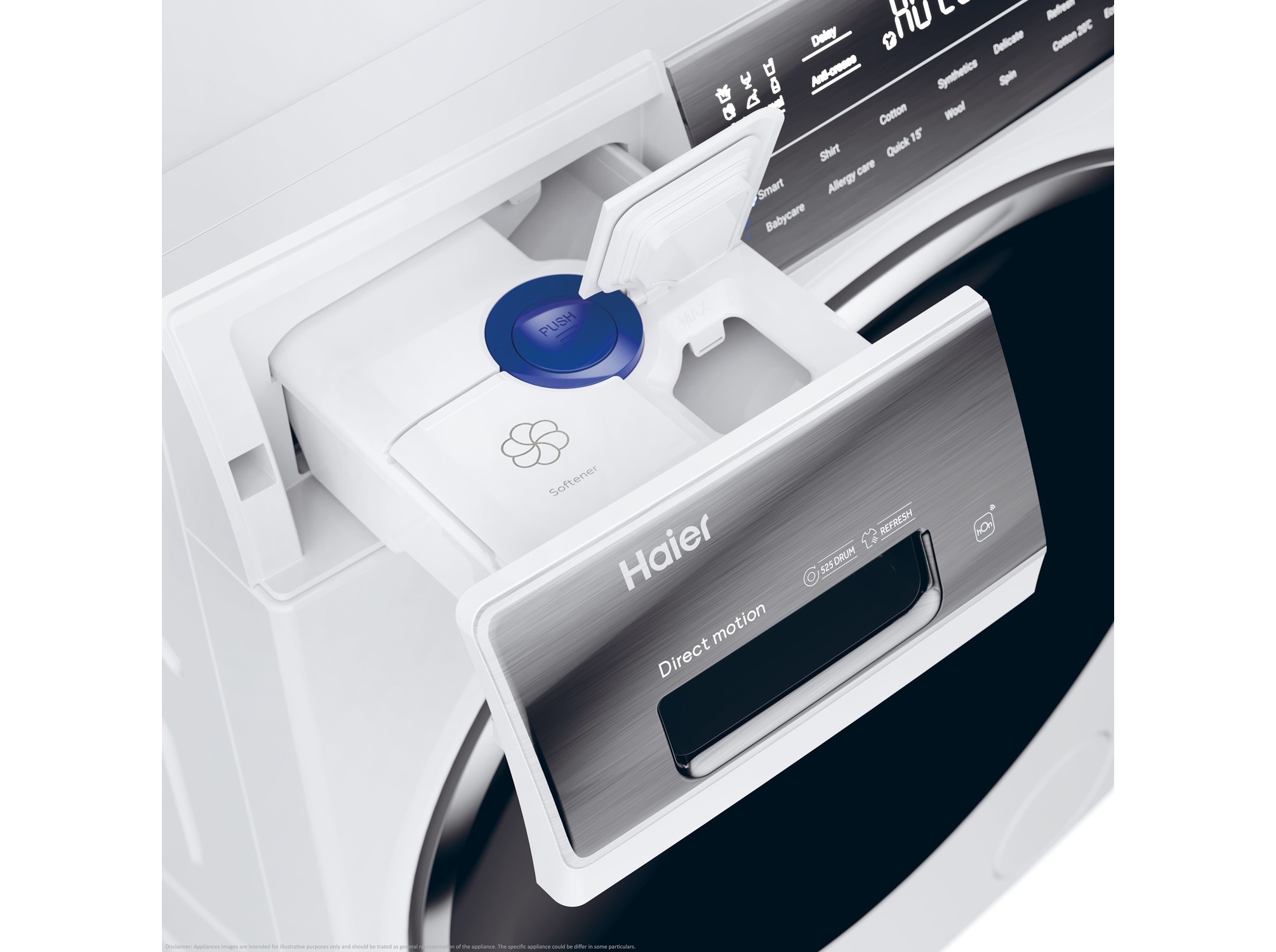 MAQUINA DE LAVAR E SECAR ROUPA HAIER HWD10BD14979NUGS BRANCO A LAVA 10KG E SECA 6KG 1400RPM