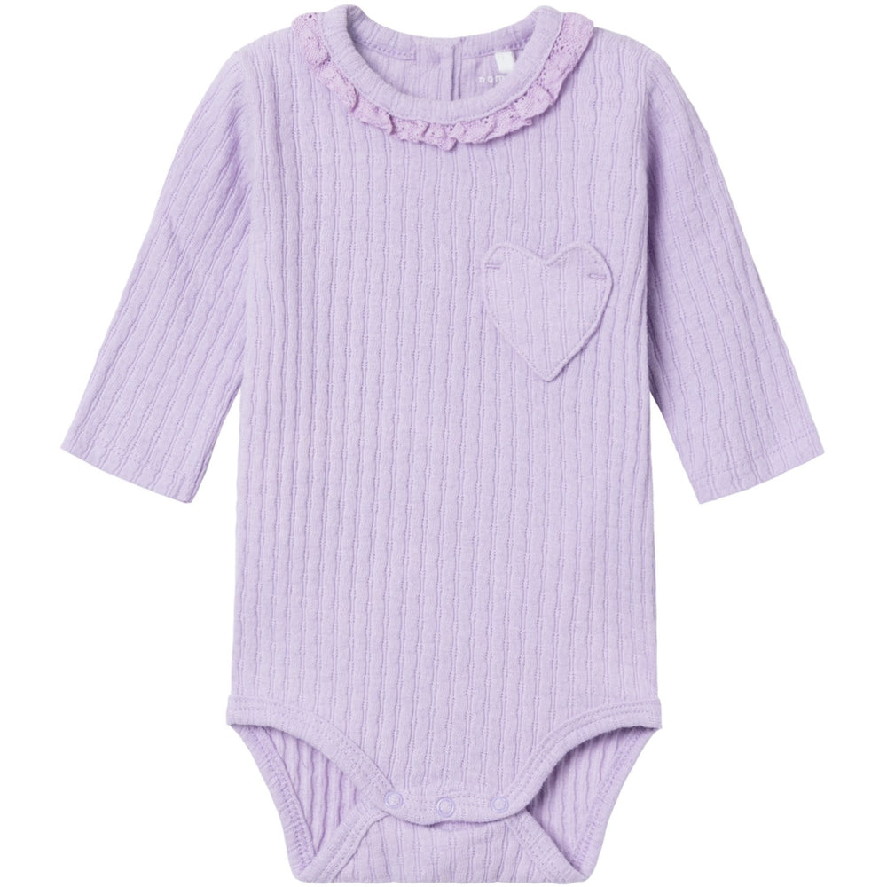 Køb Name It Purple Rose Jilise Body