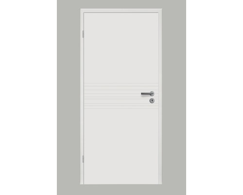 Pertura binnendeur Linum 09 wit gelakt (vergelijkbaar met RAL 9010) 86,0x198,5 cm links