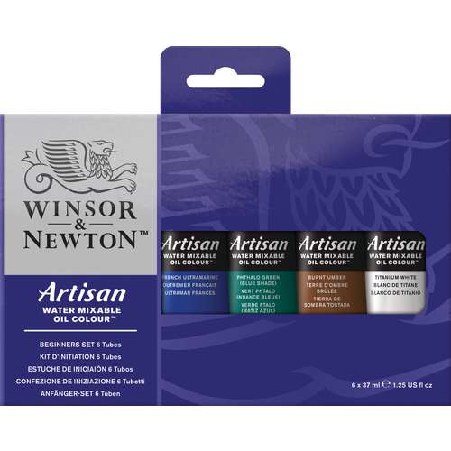 WINSOR & NEWTON™ Artisan™ wasservermalbare Ölfarbe, Einsteiger-Set