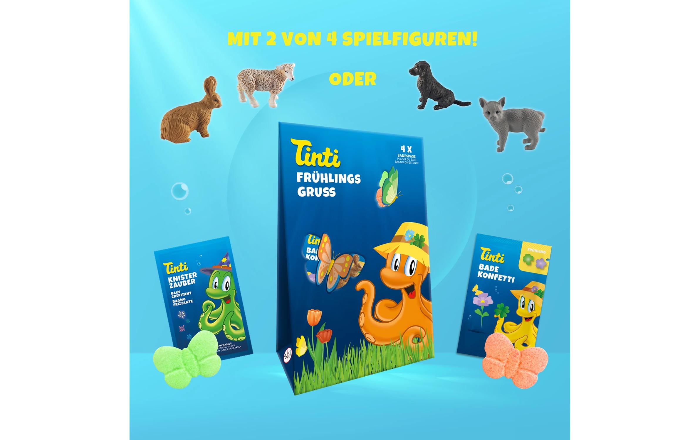 Badespass Frühlingsgruss Bade Set 4 StückBadezusatz für grossen Badespass