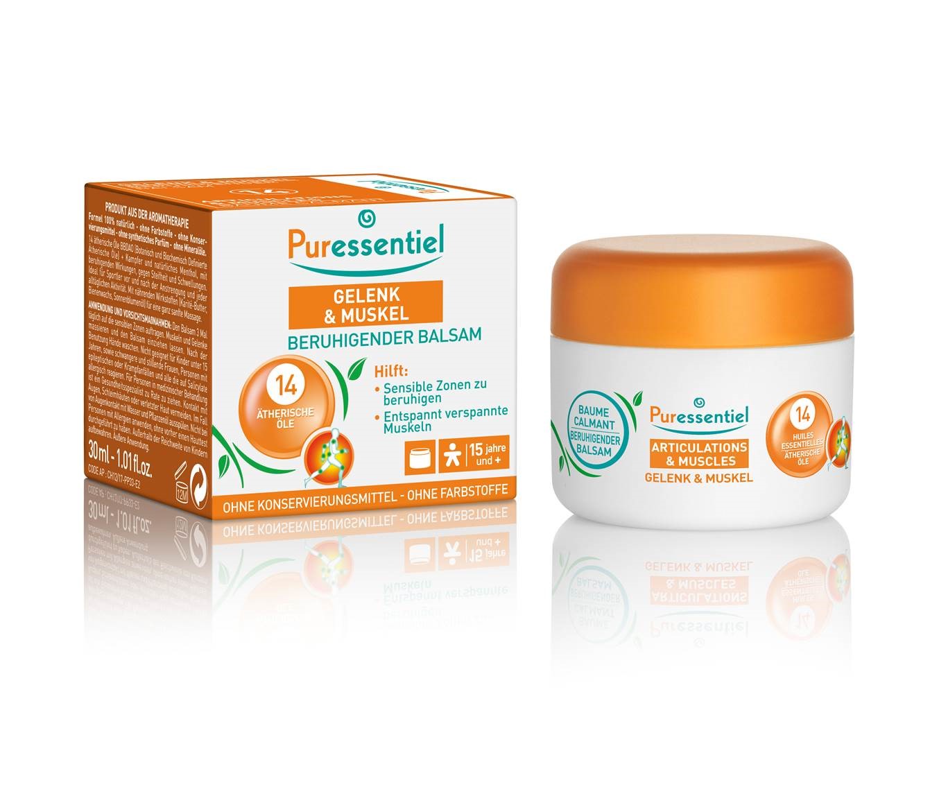 Puressentiel Balsam Gelenke Bals 14 ätherische Öle 30 ml
