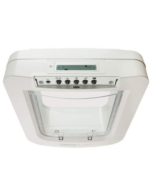 Sureflap Dierenluik Microchip M - Kattenluik - 28x26x7 cm Wit